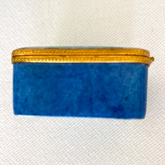 ⛳️⛳️ Hand painted French Limoges China PGA Championship Golf Jewelry Trinket Box - Picture 6 of 10